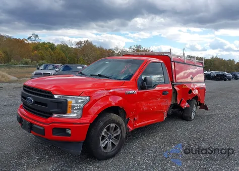 2018 Ford F-150 Xl z USA, uszkodzony, nr VIN 1FTMF1CB7JKC07350